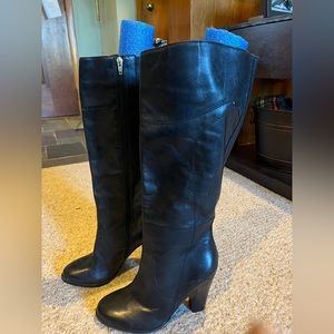 Audrey Brooke tall leather boots